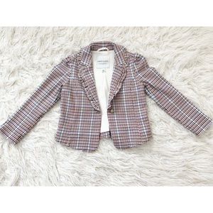 Pre-owned Janie and Jack Blazer, Multi-Color, Size 4